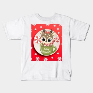 Deer Mint Kids T-Shirt